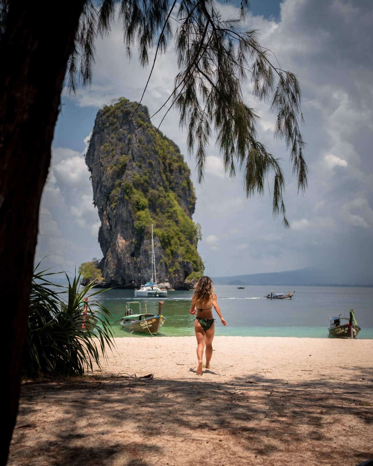 Grace on Koh Poda beach in Krabi
